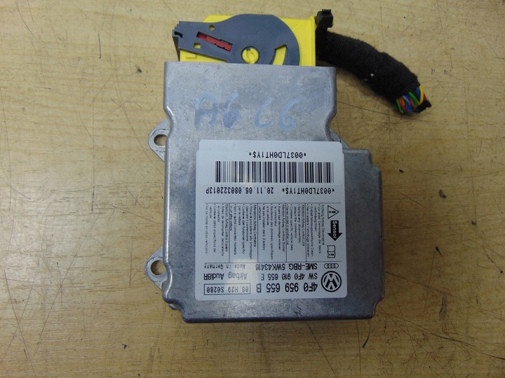 фото №1, Датчик модуль подушка безпеки audi a6 c6 4f0959655b +штекер