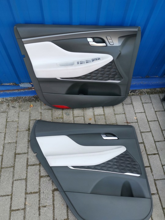 фото №8, Hyundai santa fe iv рестайлінг комплект сидінь шкіра сидіння диван обшивки 7 осіб