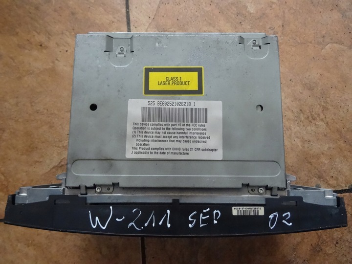 фото №5, W211 2.7d 02' радио радиопроигрыватель cd a2118201079