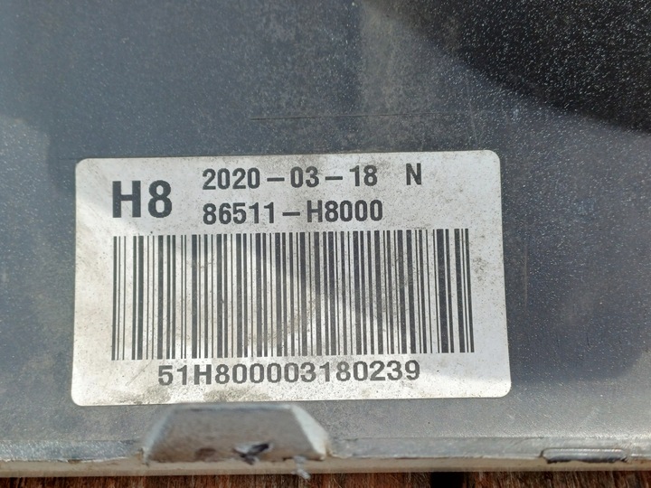 фото №10, Kia rio 4 iv 17- бампер перед 86511h8000