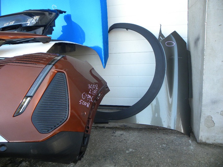 фото №6, Peugeot 3008 ii-5008 ii рестайлінг 2021 рік капот, бампер na 6xpdc