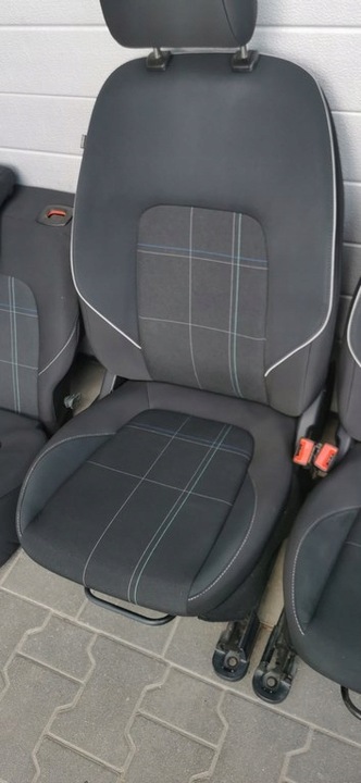 фото №13, Ford fiesta mk8 5d 2017- сиденья перед диван зад комплект