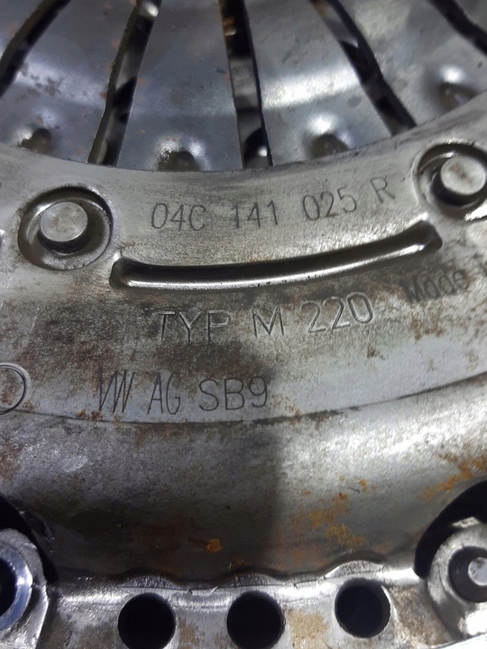 фото №12, Сцепление двухмассовый маховик 04c141025r vw audi 1.0tsi sachs