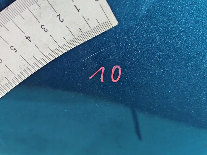 фото №12, Дверь зад левая toyota yaris iii hb 5d turkusowy 788