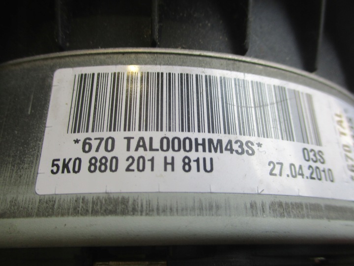 фото №7, Подушка безопасности подушка безопасности водителя vw golf vi 6 5k0880201h