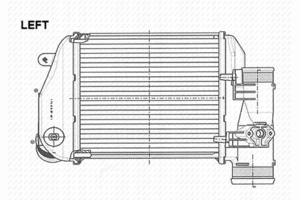 фото №14, Nrf інтеркулер vw a6 2,7-3,0tdi ліва сторона