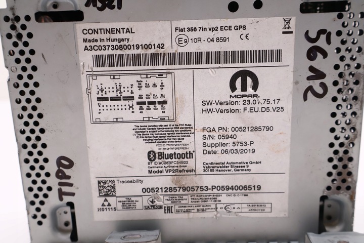 фото №6, Fiat tipo ii радіо '00521285790