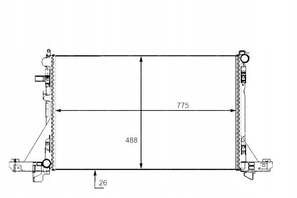 фото №2, Nrf радіаторів renault master 2,3cdti 2010-