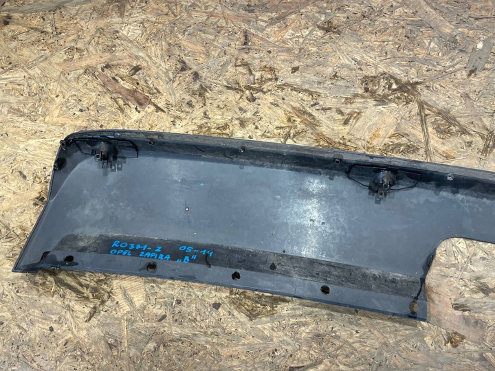 фото №8, Opel zafira b 05-14 спойлер планка накладка бампера зад задня