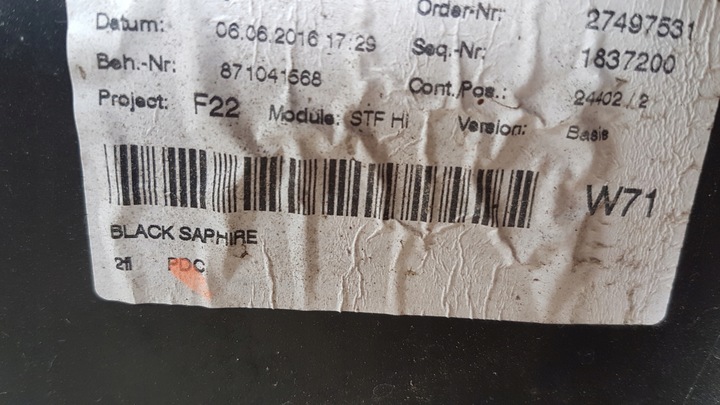 фото №8, Бампер задний зад bmw f22 f23