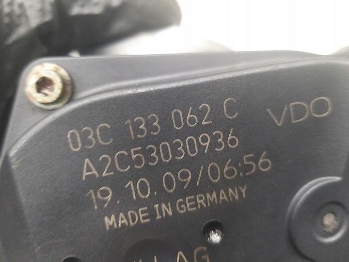 фото №9, Дроссельная заслонка 1.4 tsi cax vw touran golf vi passat altea 03c133062c