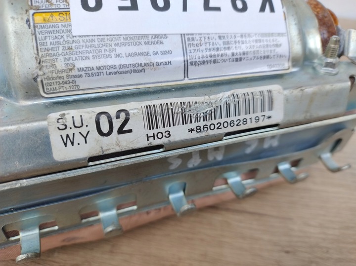 фото №8, Подушка пасажира подушка безпеки mazda 6 vi 02-08 рік mps 1040308 k87/050