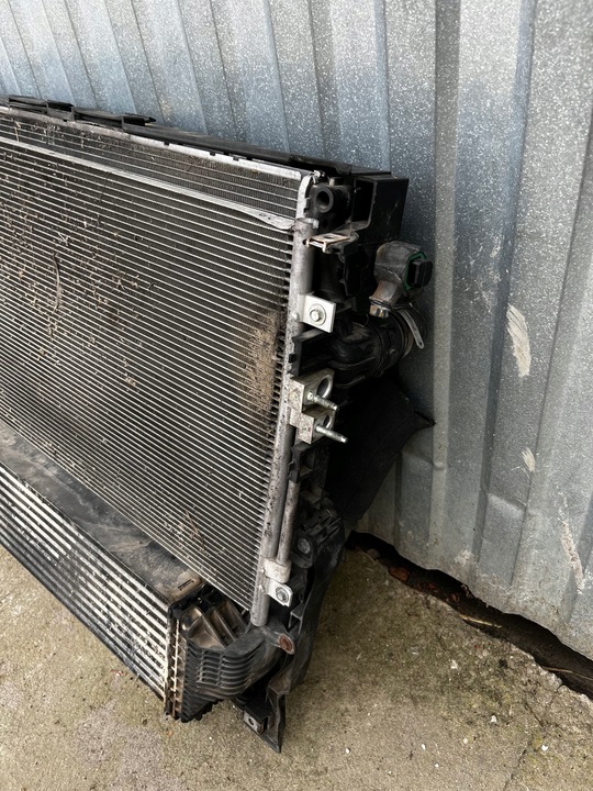 фото №3, Alfa romeo giulia stelvio 2.2 комплект радиатор радиаторов вентилятор дизель