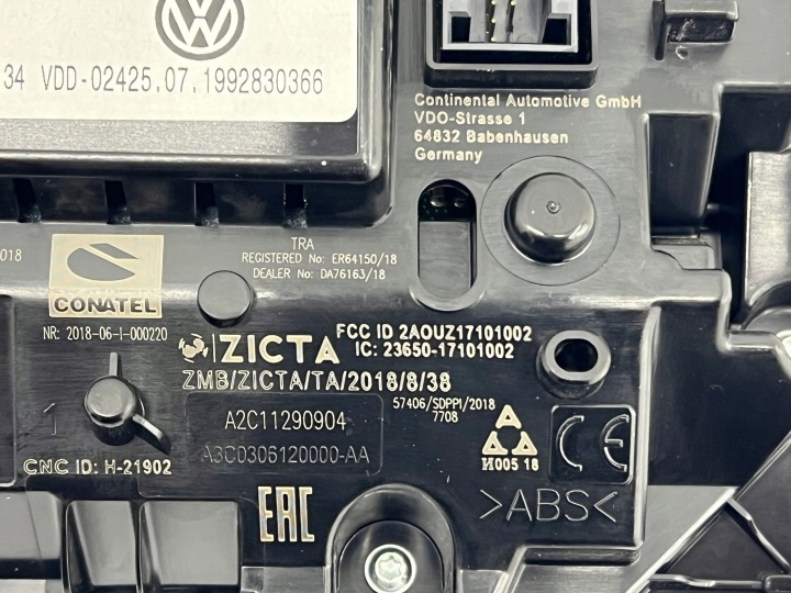 фото №7, T-cross polo vi taigo панель приборов виртуальный lcd 2g0920790b европа 68 278km