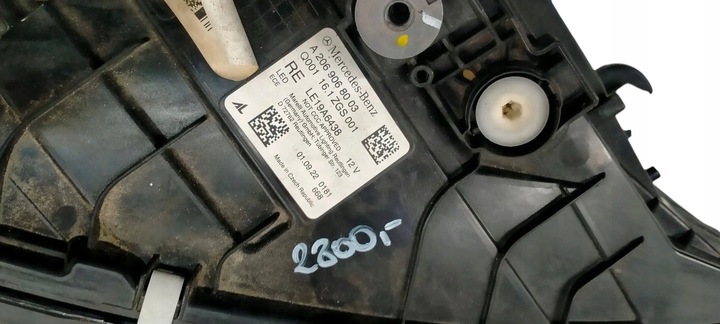 фото №12, Mercedes c-klasa w206 21- лампа правая передняя полный led a2069069003