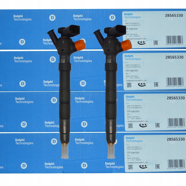 фото №8, Инжектор форсунки x2 vw audi seat skoda 1.6tdi 04l130277d delphi