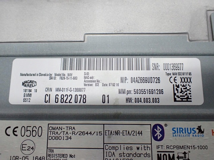 фото №9, Навігація навігація радіо заводська оригінал mini cooper d f55 f56 f57 16r