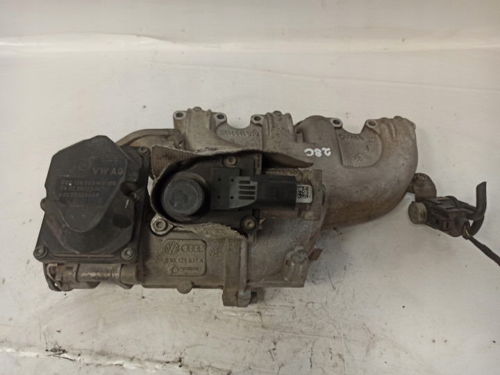 фото №7, Vw passat b6 2.0d колектор впускний  клапан egr 03g129713k 03g129637a 03g128063m