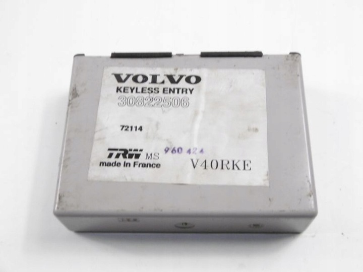 фото №6, Volvo s40 v40 1 i реле модуль замка 30822506