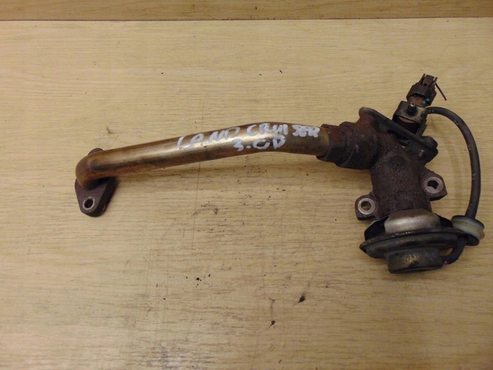 фото №1, Клапан egr toyota land cruiser 3.0 d + трубка