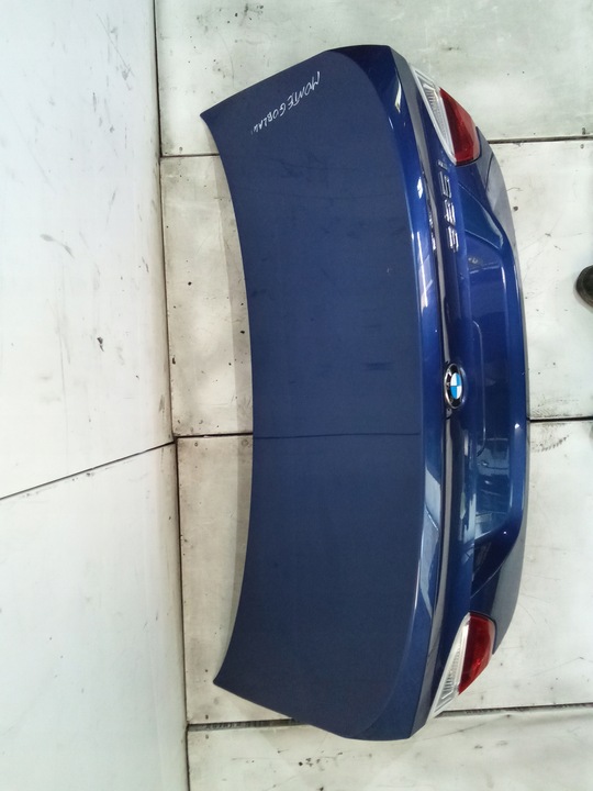 фото №4, G583 кришка багажника bmw e90 montego синій