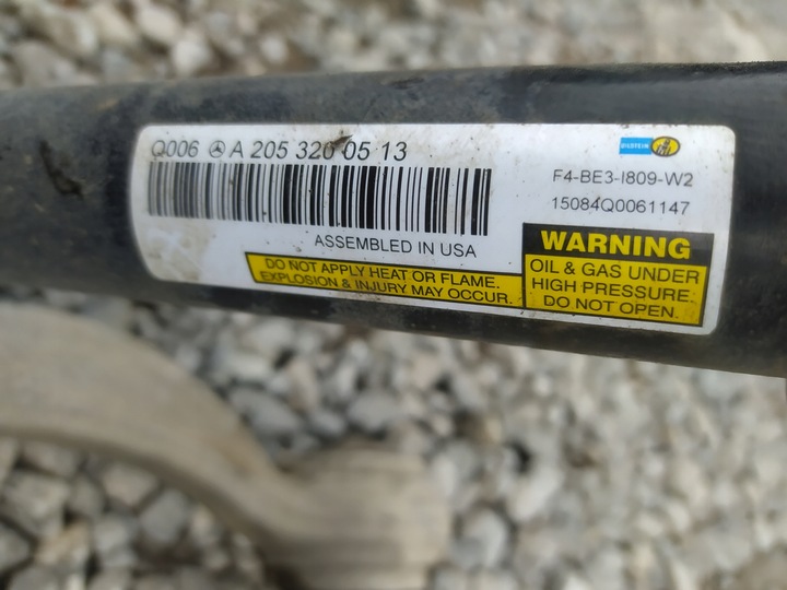 фото №6, Mercedes c w205 1.6 cdi macpherson поворотный кулак рычаг правая 2052200