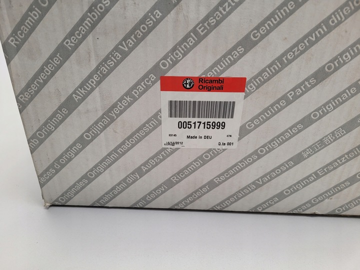 фото №12, Новая оригинальный номер радиаторов воздуха интеркулер alfa romeo