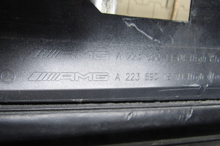 фото №12, Планка пороговая правая mercedes s класс w 223 короткая amg 20-
