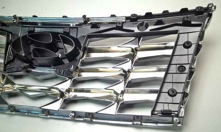 фото №13, Hyundai tucson 4 iv 2020- решітка решітка радіатора чорний оригінальний номер 86351-n7100