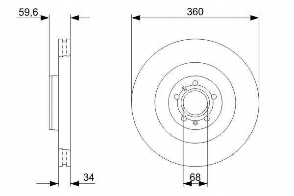 фото №2, Диск тормозная перед audi a8, vw phateon 02-