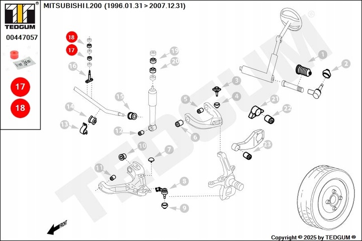 фото №6, Поліуретанова втулка з'єднувач стабілізатора втулка кронштейни амортизатора