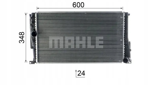 фото №4, Радіаторів води cr 824 000p mahle