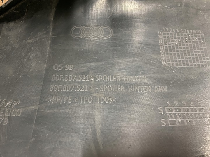 фото №13, Audi q5 80f sportback sline бампер зад