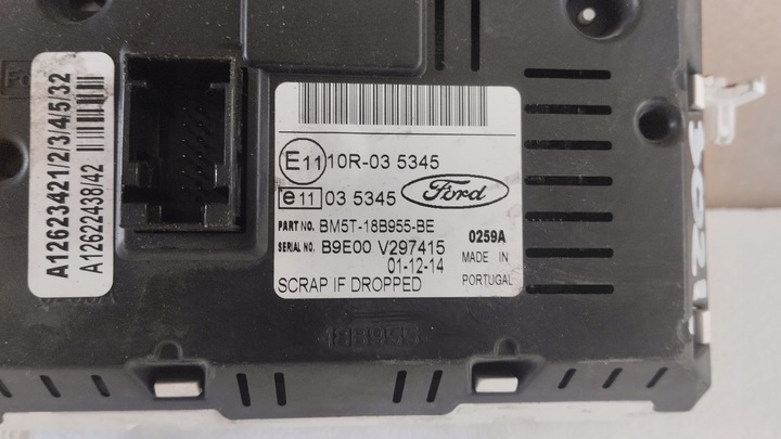 фото №3, Дисплей екран монітор ford transit custom bm5t-18b955-be