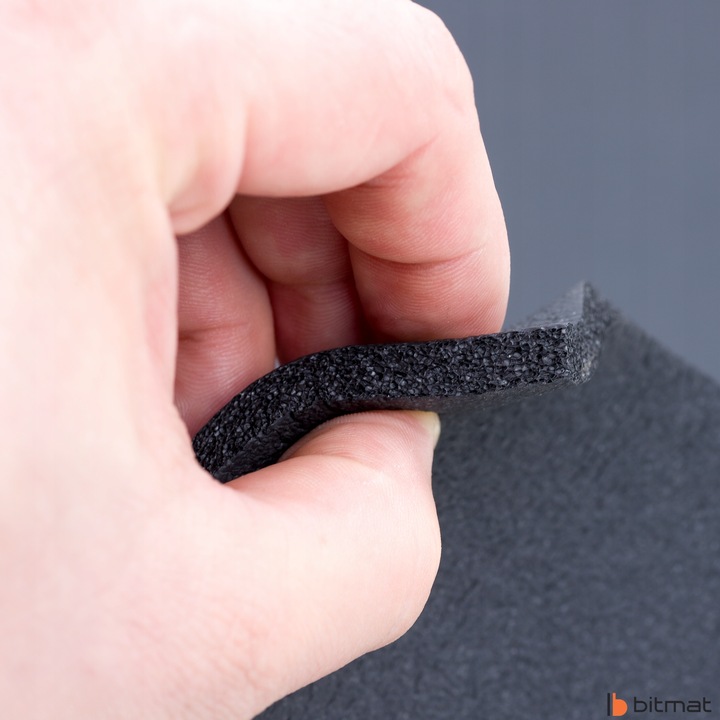 фото №9, Коврик пена шумопоглощающая водонепроницаемый каучук 6mm изоляция na трубы bez kleju