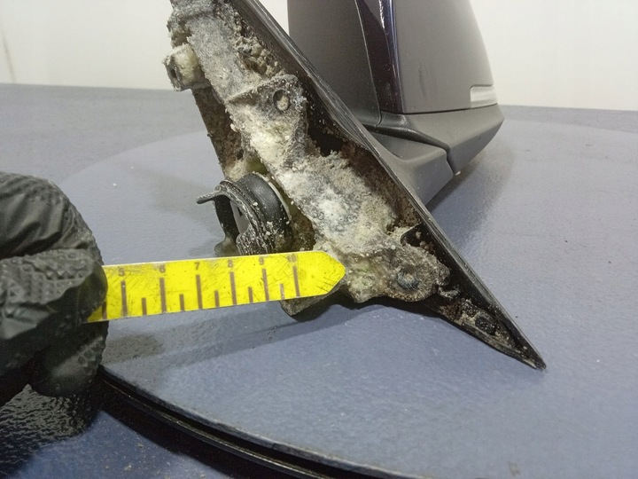 фото №8, Bmw 3 f30 f31 зеркало левая 5 pin eu a89 imperialblau