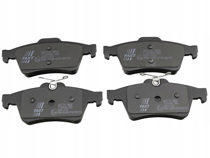 фото №2, Гальмівні колодки ham ford transit connect 02 зад bez датчик