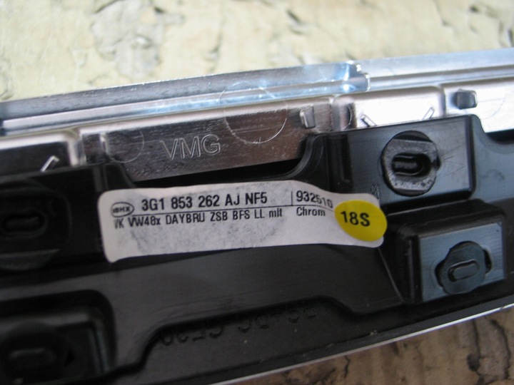 фото №15, Планка dekor решітка повітропровід годинник vw passat b8 3g1853262aj