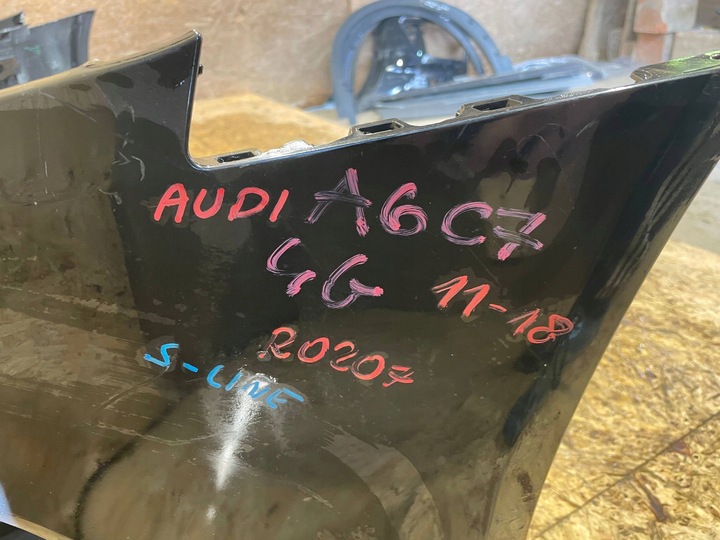 фото №12, Audi a6 c7 4g 11-15 бампер перед переднє звичайний