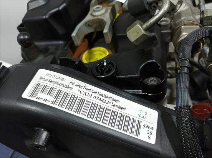 фото №6, Seat toledo iv 1.6 tdi 115km двигун дизель cxm cxma