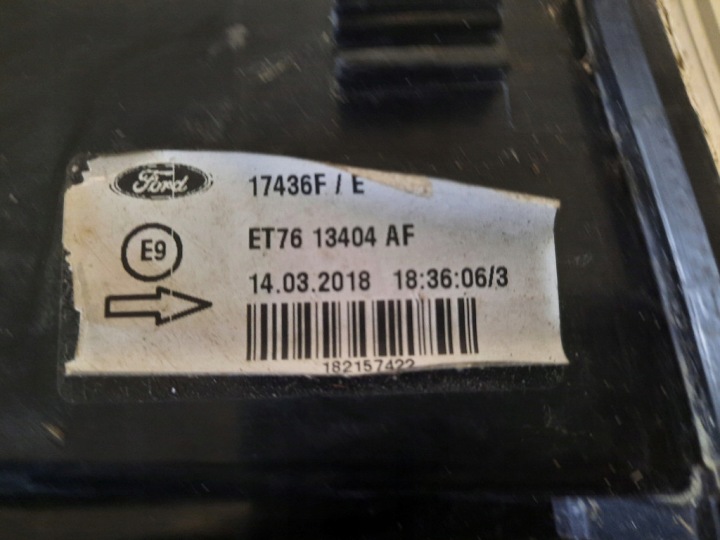фото №6, Ford transit courier 14-23 фара зад задня права зовнішня et7613404af