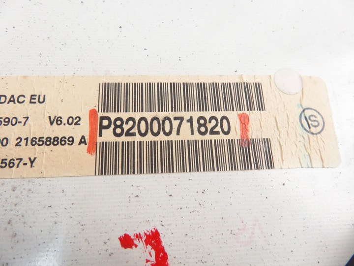 фото №8, Спідометр  renault megane i 1.4 16v 95 - k4j 750 p8200071820