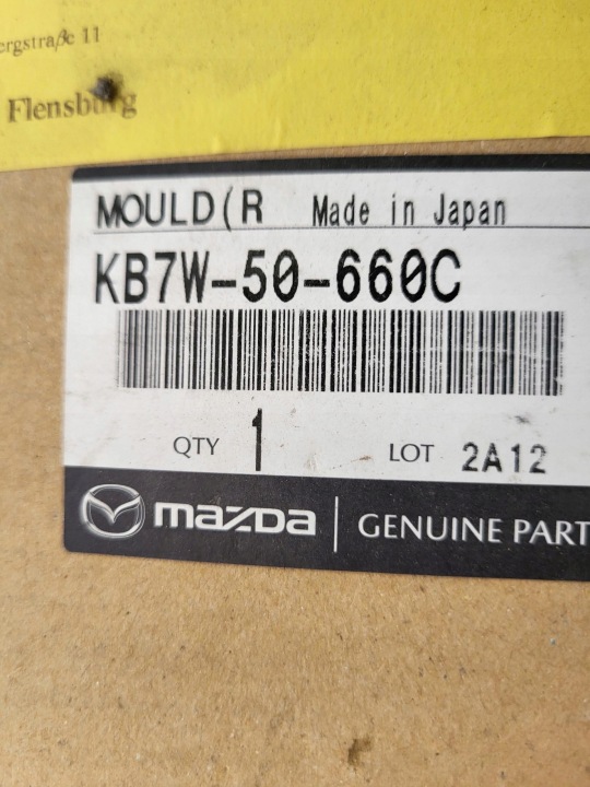 фото №6, Mazda cx5 ii 17- молдинг накладка права зад