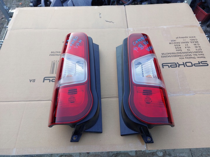 фото №1, Лампы зад задние комплект partner berlingo iv combo 19-