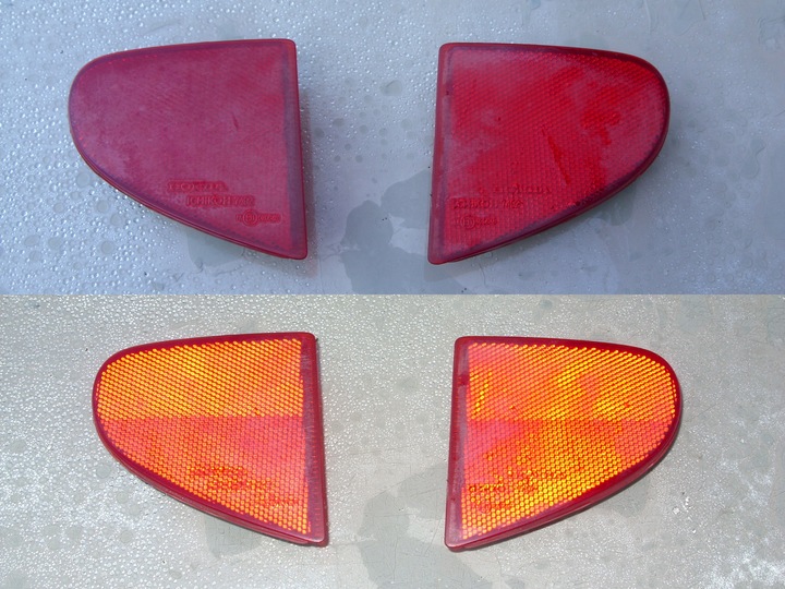 фото №1, Honda civic vii 5d 04-06 отражатель левый зад оригинал ichikoh 7492