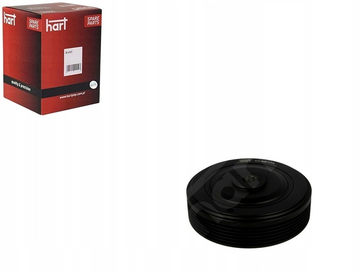 фото №1, Колесо ременное вала коленчатого laguna espace 2.0 hart