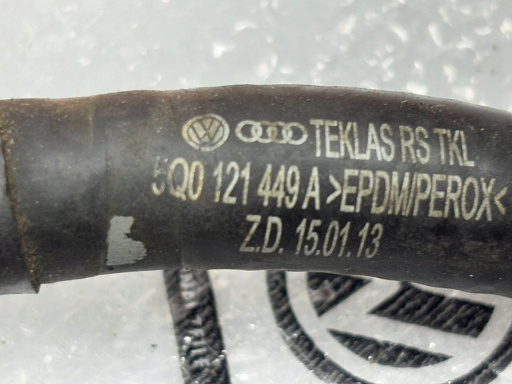 фото №8, Vw audi skoda 5q0121064bb 5q0121449a шланг радиатор