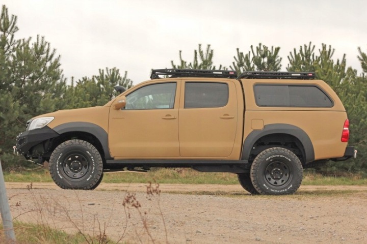 фото №15, Пороги боковые стальные toyota hilux vigo 2005-2015 more 4x4