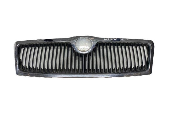 фото №9, Решітка радіатора skoda octaviaii 1z3 1z0853668 1.9l дизель 77kw 2006