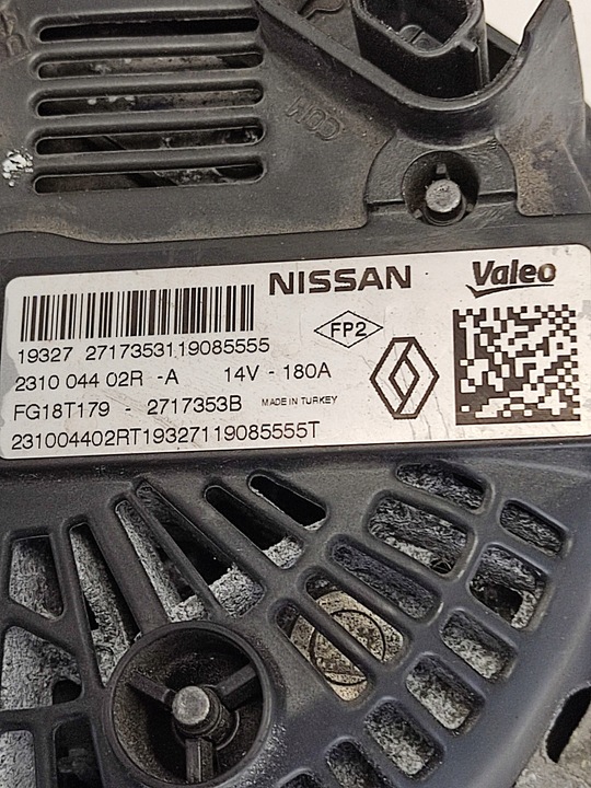фото №5, Генератор renault clio v dacia duster ii nissan 1.5 dci 231004402r